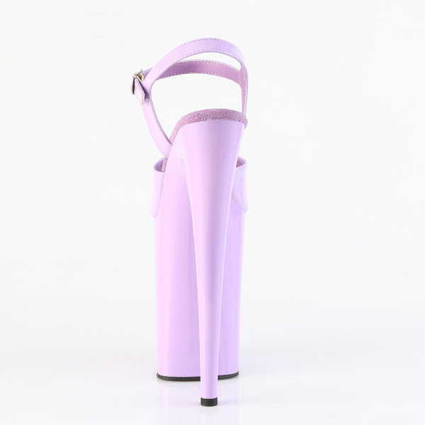 INFINITY-909 Plateau Sandaletten Lila Lack von Pleaser – Ansicht 4