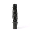 IRONGRIP-1020 Plateau Stiefeletten Silber/Schwarz von Pleaser – Ansicht 2