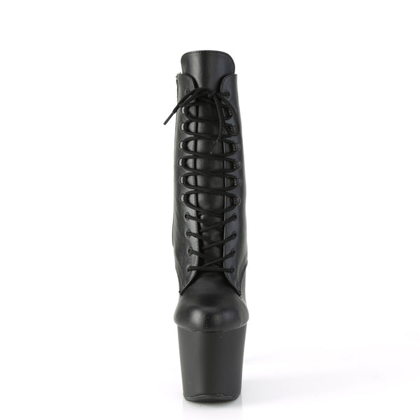 IRONGRIP-1020 Plateau Stiefeletten Silber/Schwarz von Pleaser – Ansicht 2
