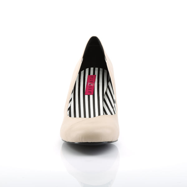 JENNA-01 Pumps Beige von Pleaser Pink Label – Ansicht 2