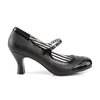 JENNA-06 Pumps Schwarz | Pleaser Pink Label