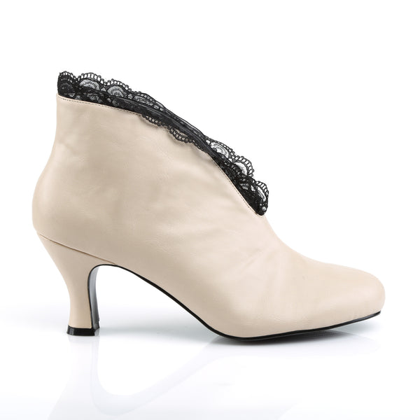 JENNA-105 Stiefeletten Beige von Pleaser Pink Label – Ansicht 5