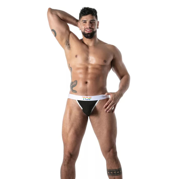 Schwarzer Pride Joyful-Jockstrap von TOF Paris – Ansicht 4