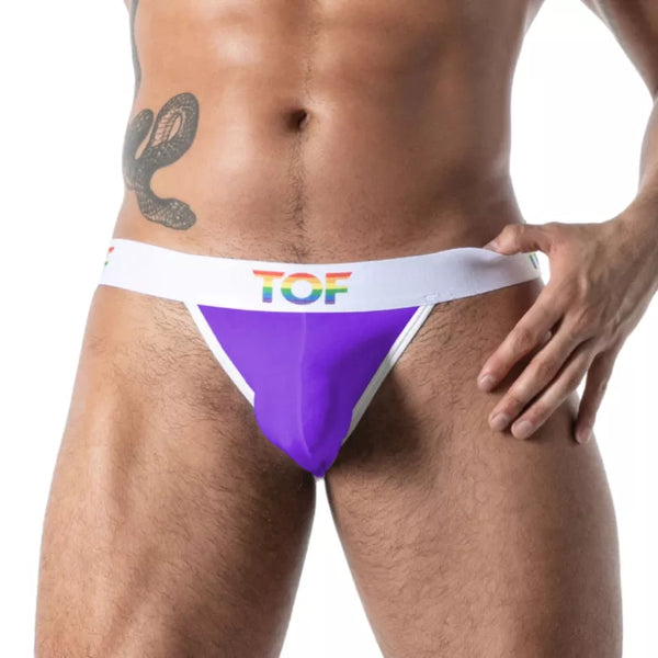 Lila Pride Joyful-Jockstrap von TOF Paris – Ansicht 4