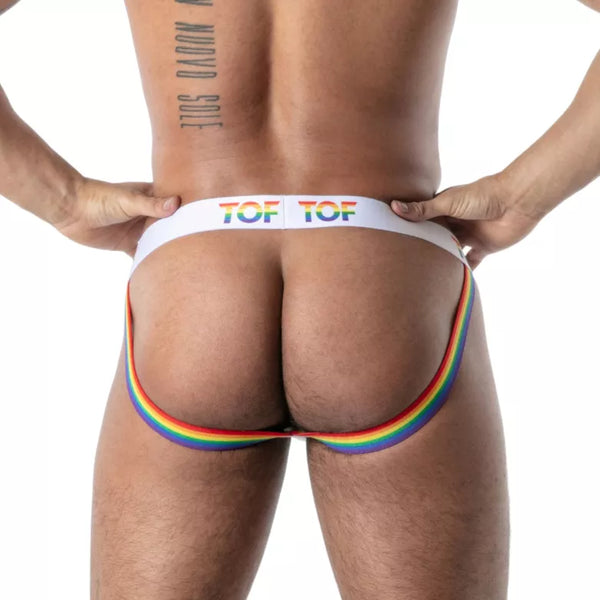 Gelber Pride Joyful-Jockstrap von TOF Paris – Ansicht 3