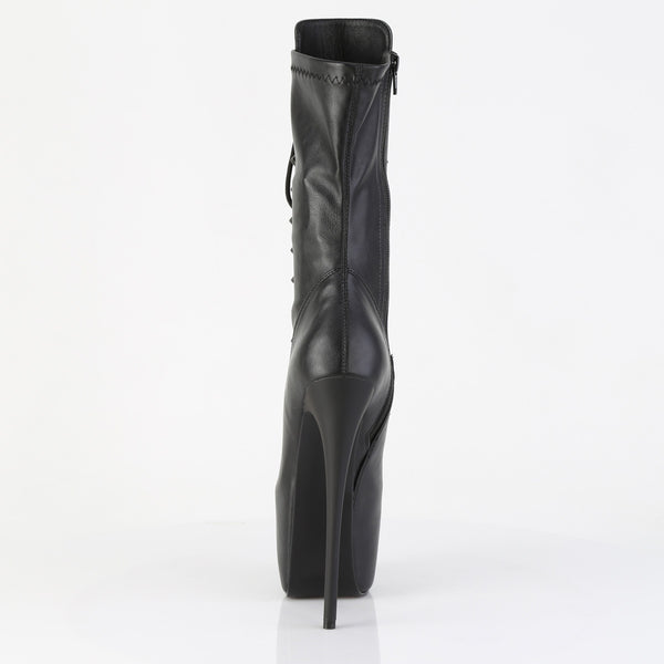 JUBILANT-1048 Plateau Stiefeletten Schwarz Matt von Pleaser – Ansicht 4