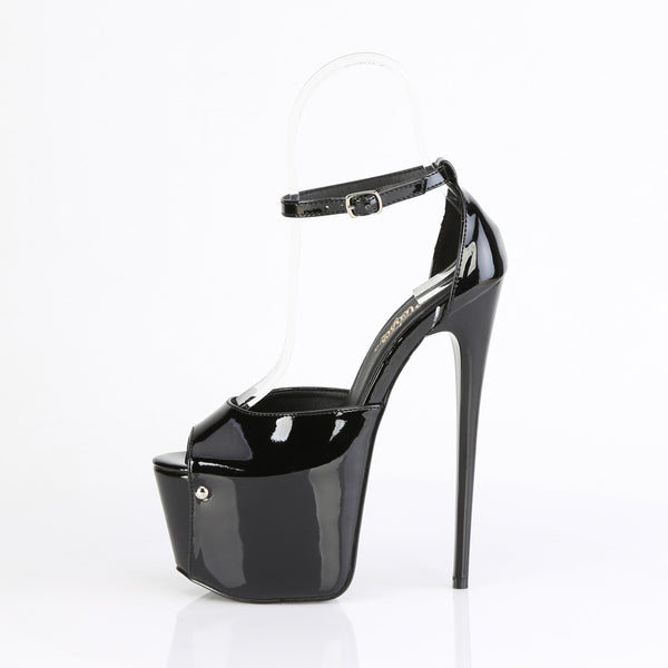 JUBILANT-15 Plateau Sandaletten Schwarz von Pleaser – Ansicht 3