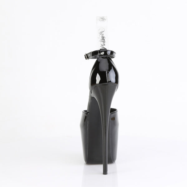 JUBILANT-15 Plateau Sandaletten Schwarz von Pleaser – Ansicht 4