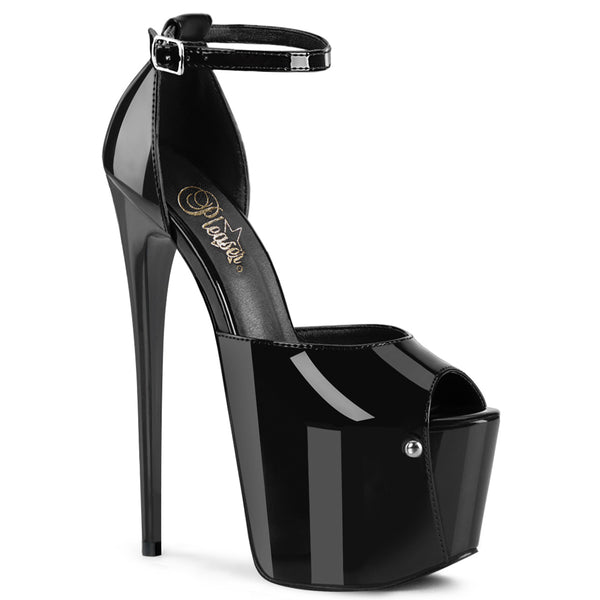 JUBILANT-15 Plateau Sandaletten Schwarz von Pleaser