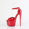 JUBILANT-15 Plateau Sandaletten Rot von Pleaser – Ansicht 3