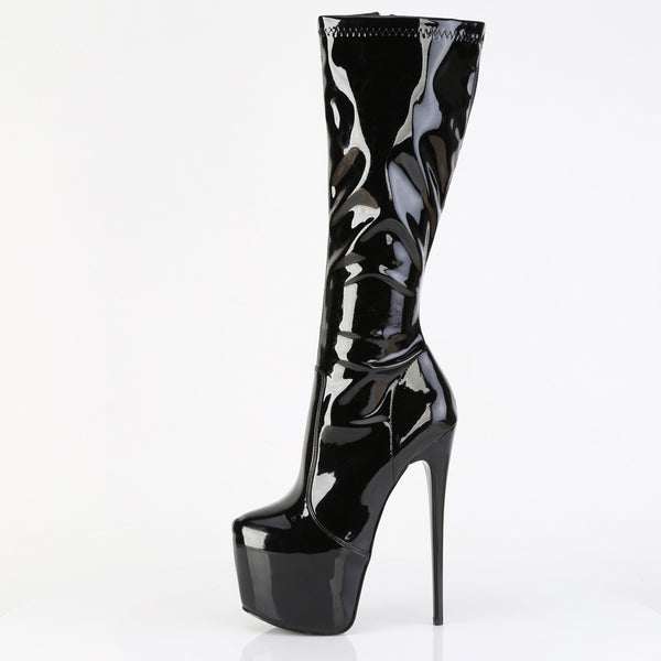 JUBILANT-2000 Plateau Stiefel Schwarz Lack von Pleaser – Ansicht 3