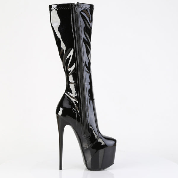 JUBILANT-2000 Plateau Stiefel Schwarz Lack von Pleaser – Ansicht 5