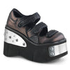 KERA-13 Plateau Schuhe Schwarz Braun | DemoniaCult SALE