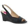 KIMBERLY-01SP Sandaletten Schwarz von Pleaser Pink Label