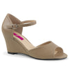 KIMBERLY-05 Sandaletten Creme | Pleaser Pink Label