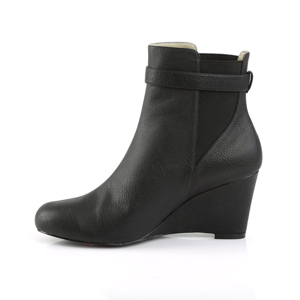 KIMBERLY-102 Stiefeletten Schwarz Matt | Pleaser Pink Label SALE
