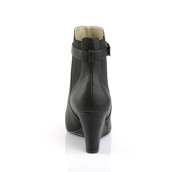 KIMBERLY-102 Stiefeletten Schwarz Matt | Pleaser Pink Label SALE