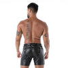 Schwarze Kinky-Shorts von TOF Paris