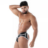 Black-white Kinky Zipped-Slip von TOF Paris – Ansicht 2