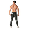 Cargo Sweatpants Schwarz - Slim Fit mit praktischen Reißverschluss-Taschen | TOF Paris