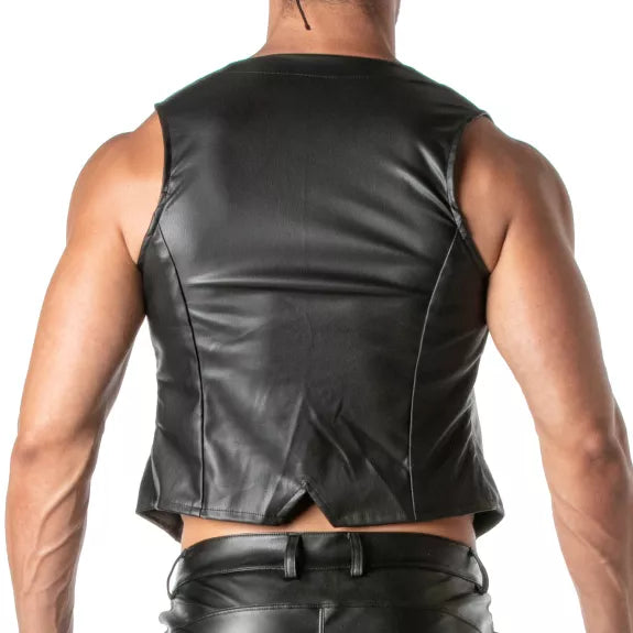 Weste mit abnehmbarer Kettenapplikation - elegant & trendig | TOF Paris