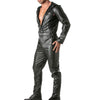 Jumpsuit Herren Schwarz - Maskulin, Sexy mit praktischen Taschen | TOF Paris