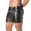 Mid-Thigh Shorts eng anliegend mit 4 Taschen & Reißverschluss | TOF Paris