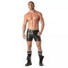 Mid-Thigh Shorts eng anliegend mit 4 Taschen & Reißverschluss | TOF Paris