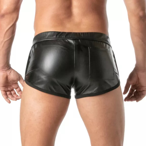 Retro Shorts Ultra Kurz mit Push-Up Effekt & Logo-Detail | TOF Paris