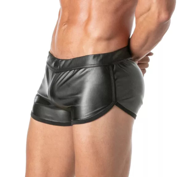 Retro Shorts Ultra Kurz mit Push-Up Effekt & Logo-Detail | TOF Paris