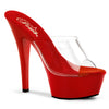 KISS-201 Sandalette Plateauschuhe Rot | Pleaser