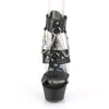 KISS-261 Plateau Sandaletten Schwarz | Pleaser