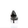 KITTEN-01 Pumps Schwarz EUR 42 | Pleaser Pink Label SALE