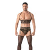 Lace Bustier Herren - Verstellbar, Elegant & Vielseitig in Schwarz | TOF Paris
