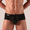 Laced Slip Schwarz von Absolu Male – Ansicht 9