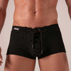 Laced Retropants Schwarz von Absolu Male – Ansicht 2