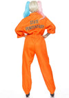 Kostüm - orangener Overall Gefängnis - Insassin | Leg Avenue