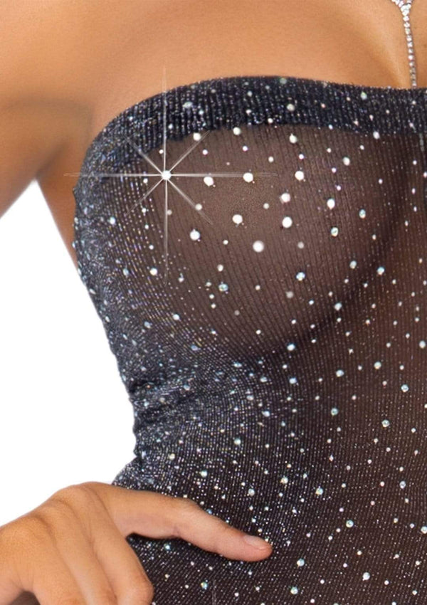 Lurex-Strass Röhrenkleid | Leg Avenue