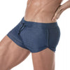 Herren Shorts Retro Denim Blau - Ultra leicht & verstellbar | TOF Paris