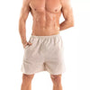 Beige stilvolle Leinen Shorts für den perfekten Sommer | TOF Paris