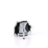LIP-101-8 Plateau Pantoletten Schwarz/Transparent | Fabulicious SALE