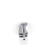 LIP-101-8 Plateau Pantoletten Weiß/Transparent | Fabulicious SALE