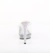 LIP-101CAS Plateau Pantoletten Glitzer | Fabulicious