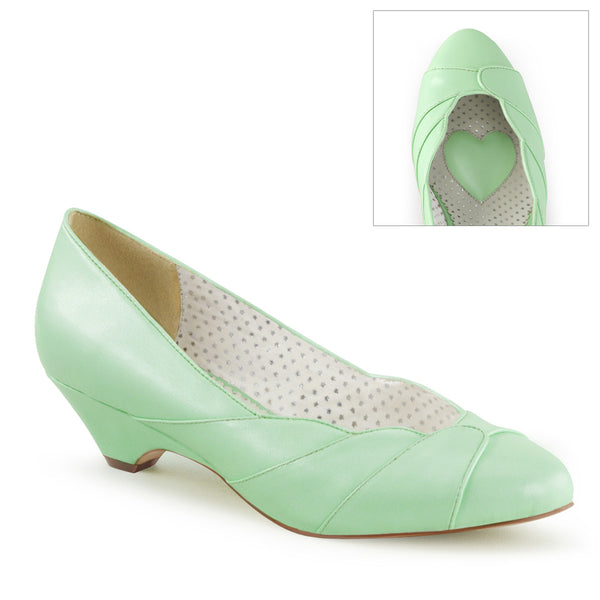 LULU-05 Pumps Mint Grün | Pin Up Couture