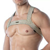 Party-Harness H-Form Gold - Elastisch, Komfortabel & Glänzend | TOF Paris