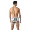 Silbernes verführerisches Lurex Harness für Männer von TOF Paris – Ansicht 8