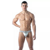Stringless Thong Silber - Komfort & Push-Up Effekt mit Lurex Bund | TOF Paris