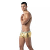 Goldene verführerische Boxer Shorts mit glänzendem Effekt von TOF Paris – Ansicht 5