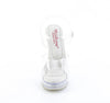 MAJESTY-508 Sandalette Transparent | Fabulicous