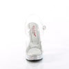 MAJESTY-508DM Plateau Sandaletten - Transparent | Fabulicious SALE